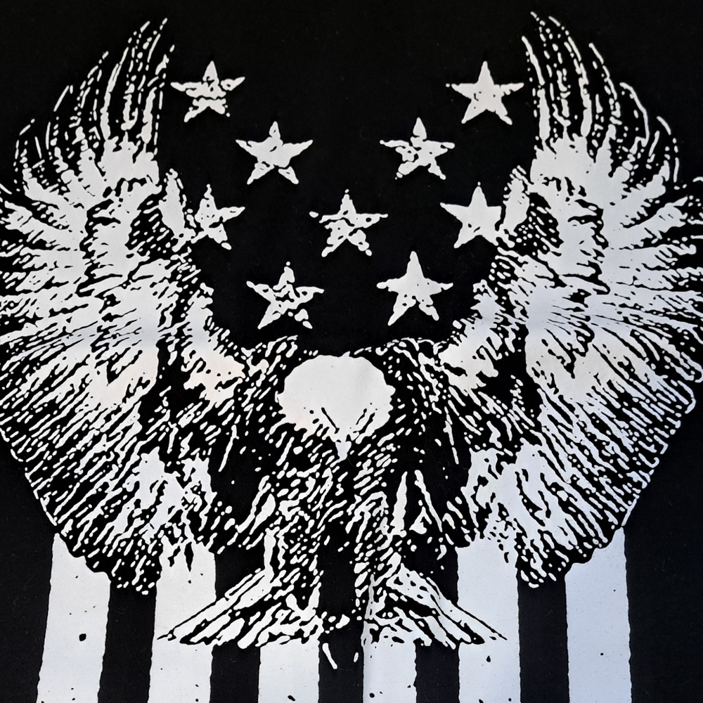 Black and White Graphic T-Shirt